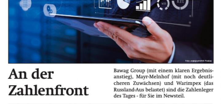 Beitragsbild zu News aus dem Börse Express PDF vom 29.04.2025: An der Zahlenfront