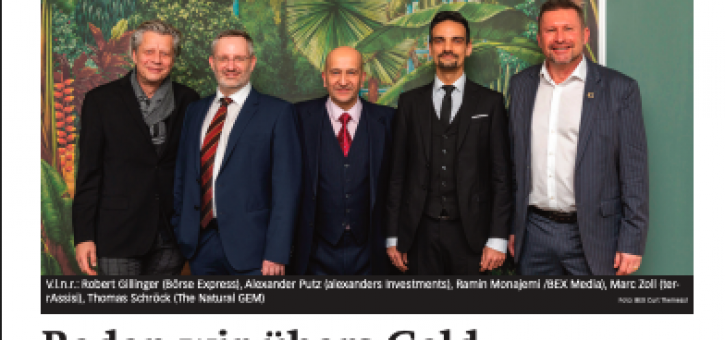 Beitragsbild zu News aus dem Börse Express PDF vom 05.03.2025 - Reden wir übers Geld und Bauaktien haussieren