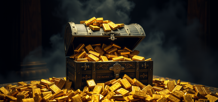 Beitragsbild zu Gold: Perfekter Sturm treibt Edelmetall